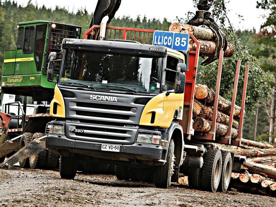  Scania P380 6x4 Timber Truck 2004 года  (фото 1 из 2)